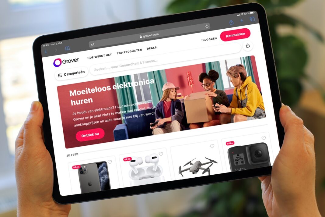 Berlin-based Grover launches its circular economy tech rental platform in the Netherlands | EU-Startups