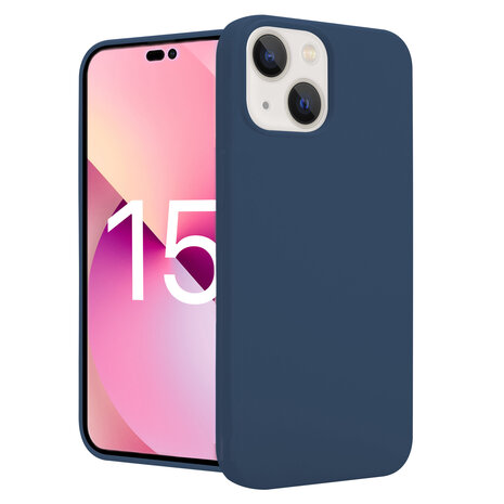ShieldCase® ShieldCase iPhone 15 Silicone Case (Dark Blue)