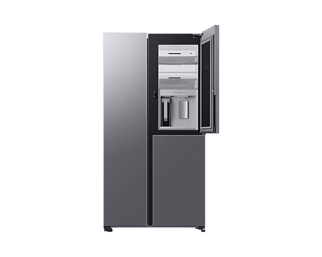 Silver RS8000 9 Series American Fridge Freezer, 645L | Samsung UK