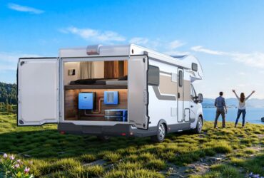 BLUETTI RVSolar 48V power system for caravan and off-grid travel