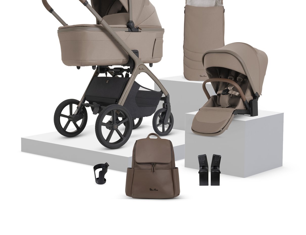 Silver Cross Cove 2 pushchair bundle in champagne
