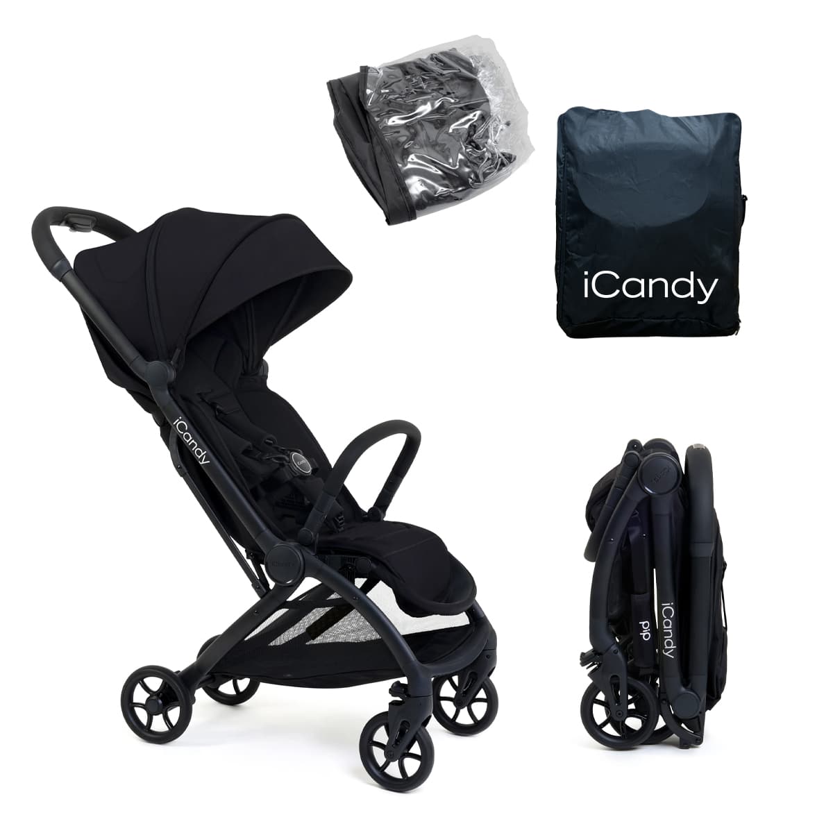 iCandy Pip compact stroller in black