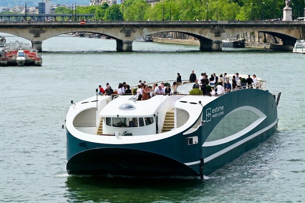 Le Paris, bateau de la flotte Paris Seine