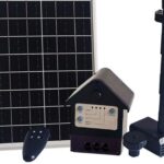 Solar pond fountain pump