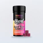 Binoid CBD Blazed THC gummies jar