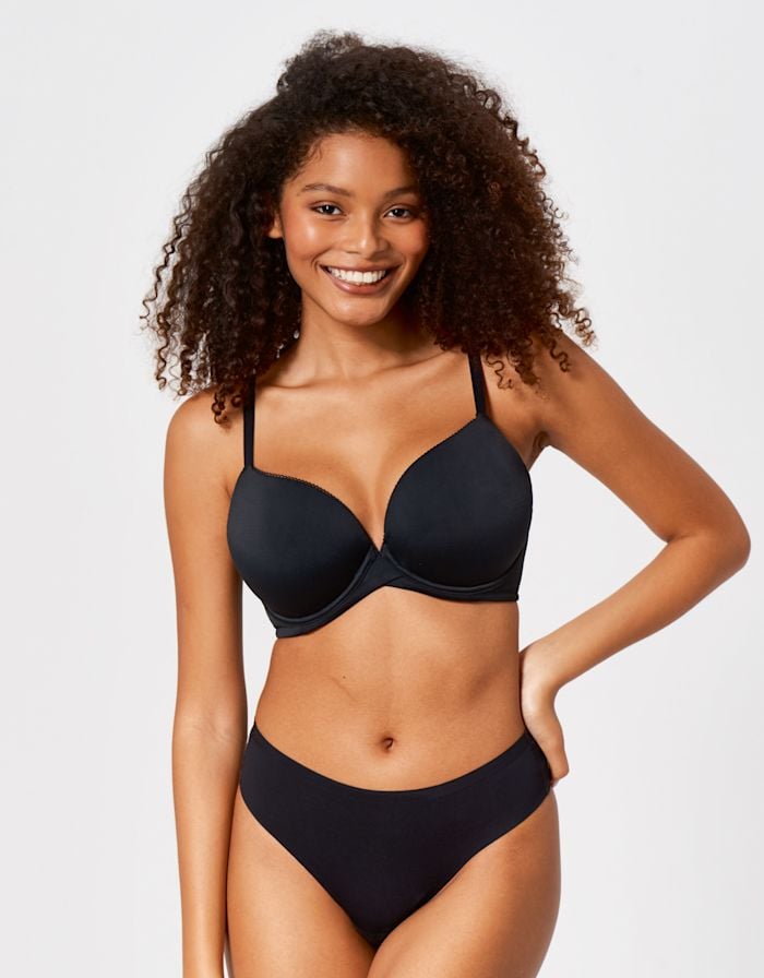 Bravissimo Ultimate Comfort Plunge Bra in black