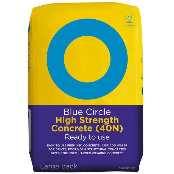 Blue Circle High Strength Concrete 20kg bag