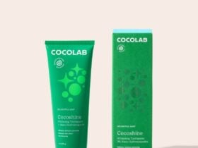 Cocoshine whitening toothpaste by Cocofloss