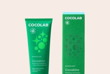 Cocoshine whitening toothpaste by Cocofloss