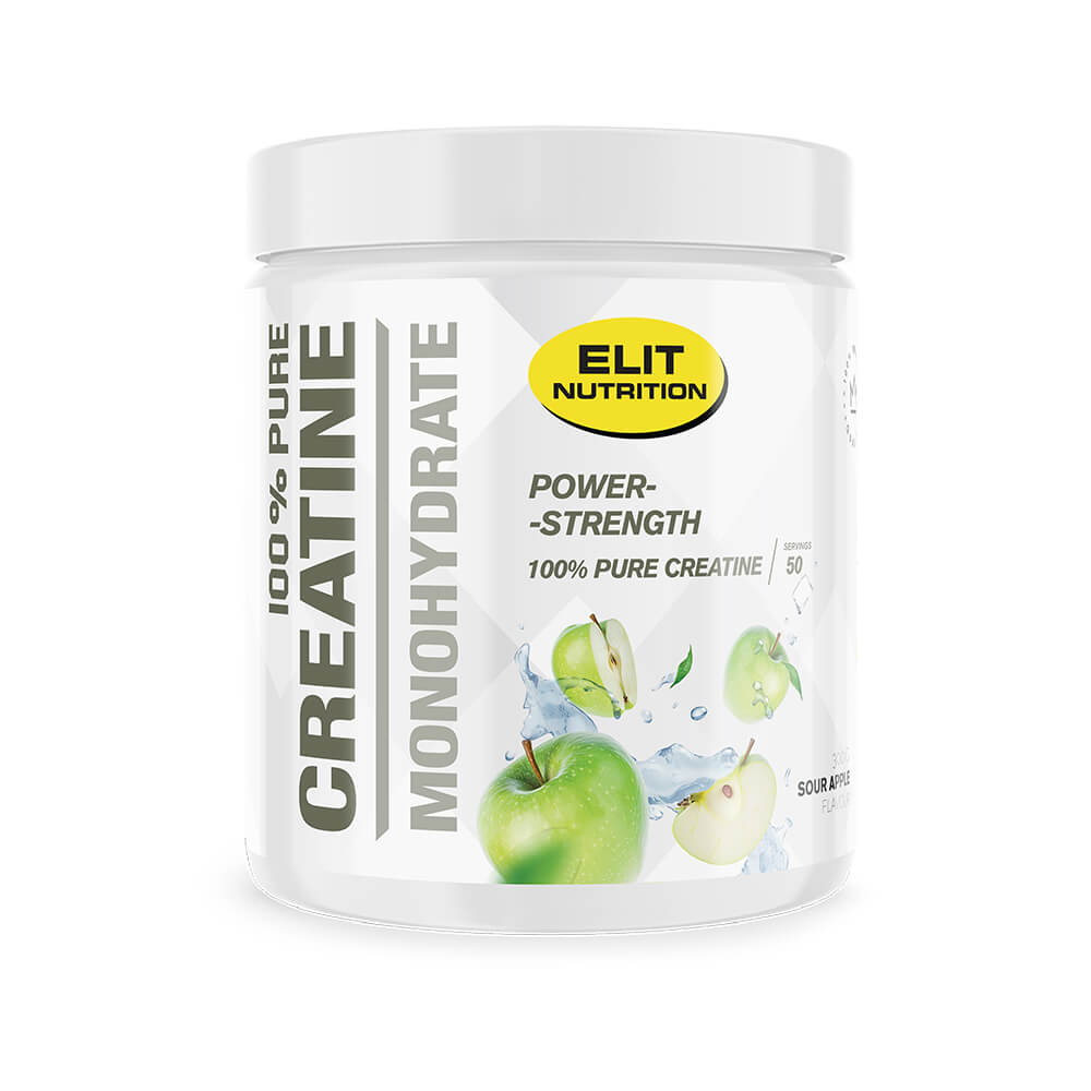 Burk med Elit Nutrition Pure Creatine Monohydrate