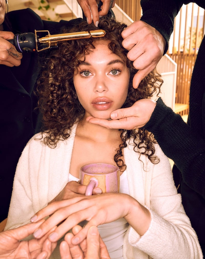 Glamsquad beauty professionals preparing for client services