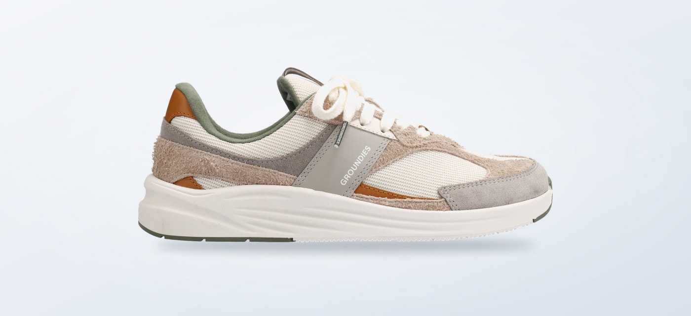 Groundies Starlite 2.0 Sneaker in Beige und Caramel