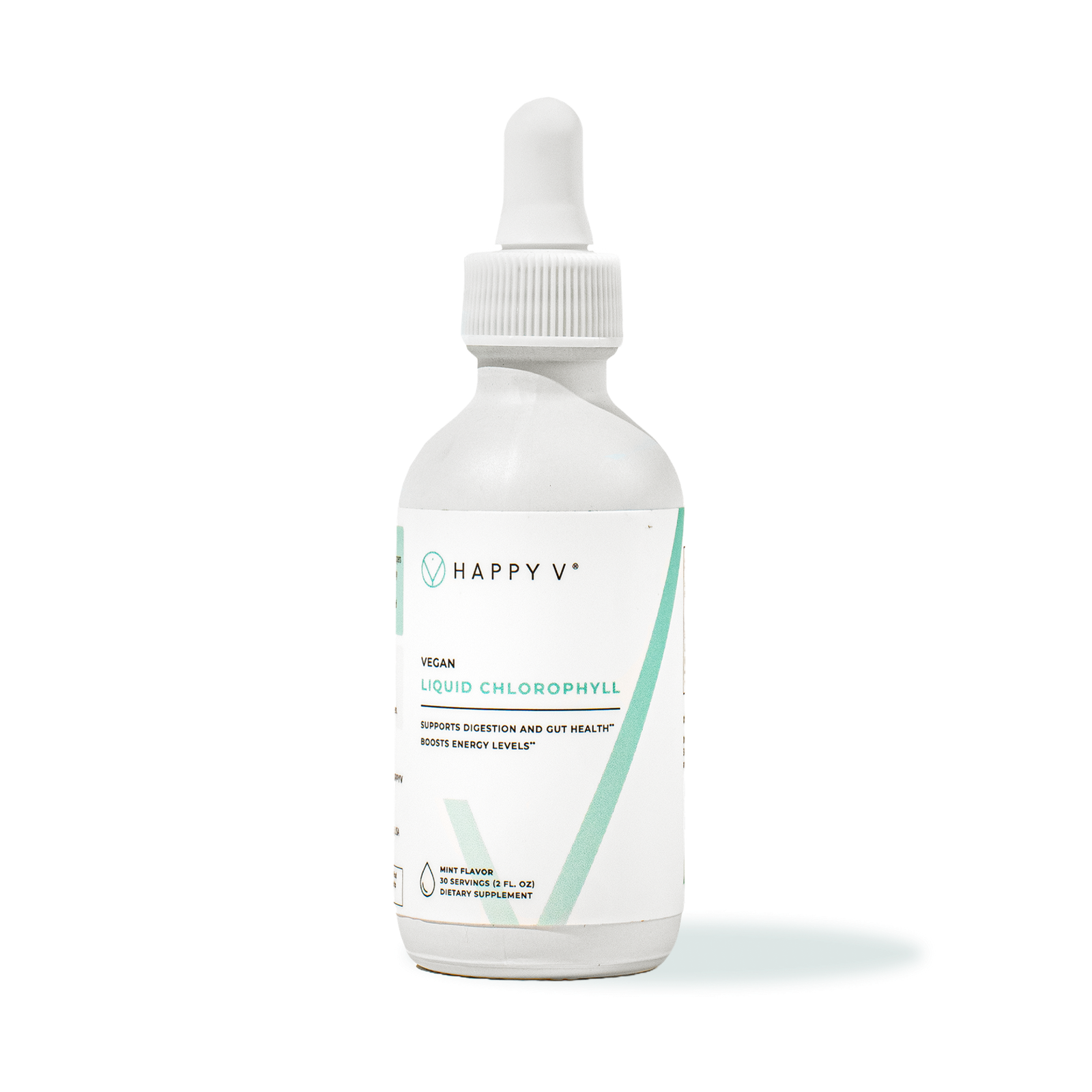 Happy V Liquid Chlorophyll bottle