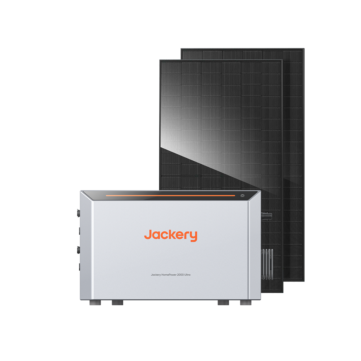 Jackery HomePower 2000 Ultra mit Solarmodulen
