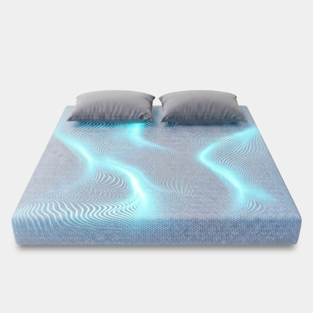 Novaa Grounding Sheet on a bed