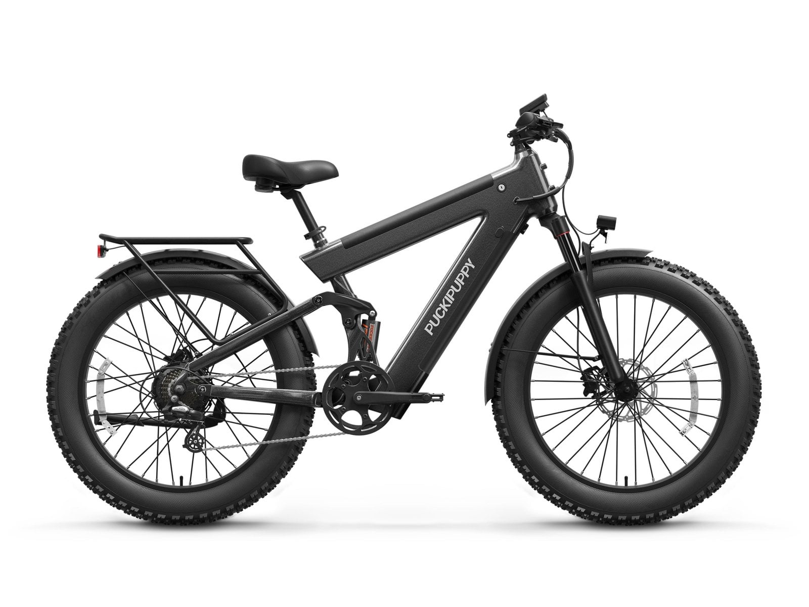 Puckipuppy Bulldog Pro Ebike in iron gray