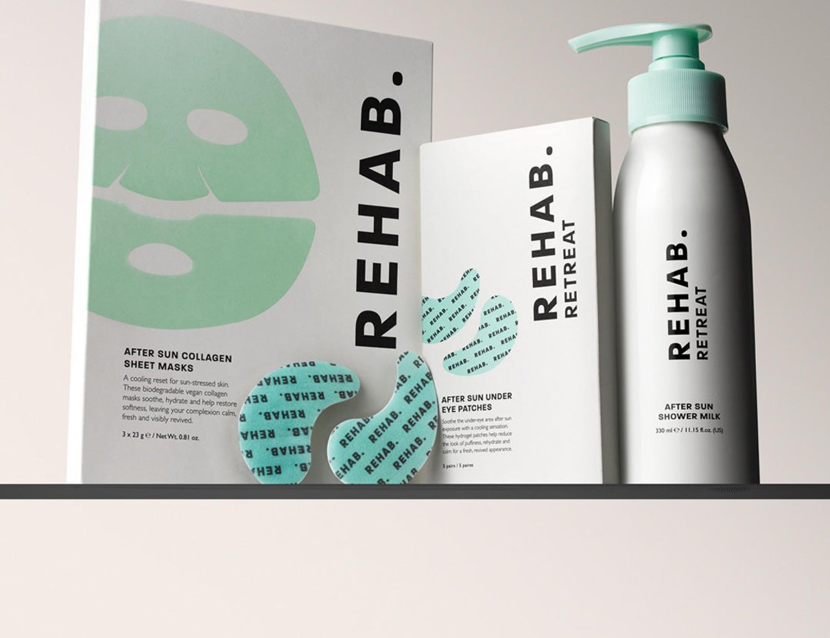 REHAB Your Hair collection in a summer lifestyle setting