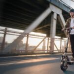 Segway MAX G3 Plus electric scooter in an urban riding scene