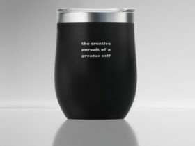 Spacegoods metal insulated quote mug