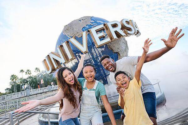 Universal Orlando Resort destination scene