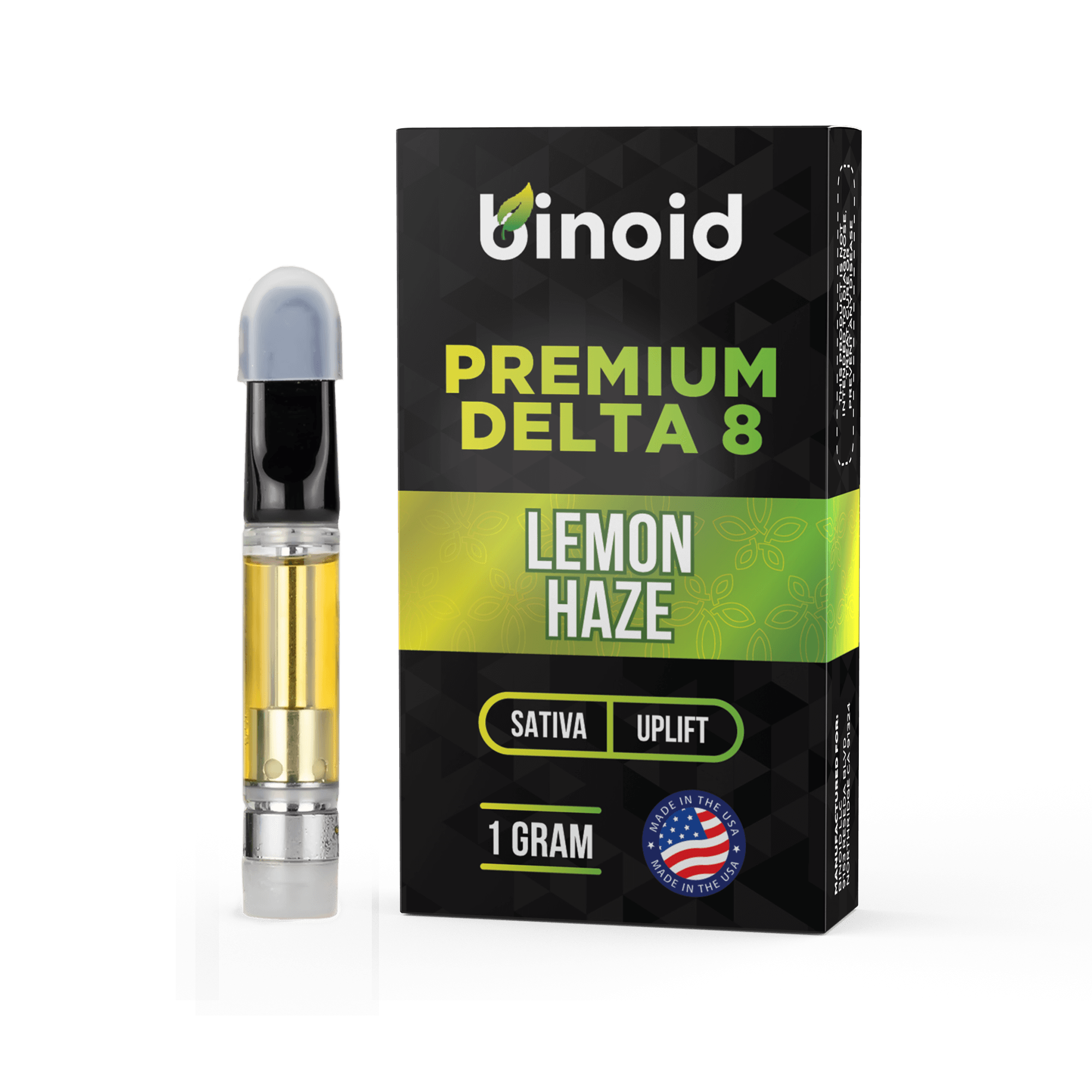 Binoid CBD Delta 8 THC vape cartridge