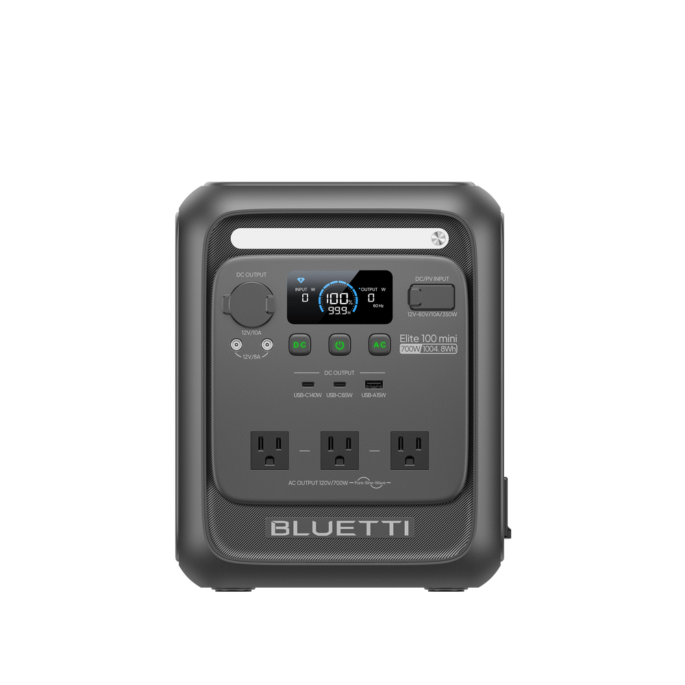 BLUETTI Elite 100 mini portable power station product view