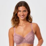 Mauve Bravissimo The Shoulder Ease Bra