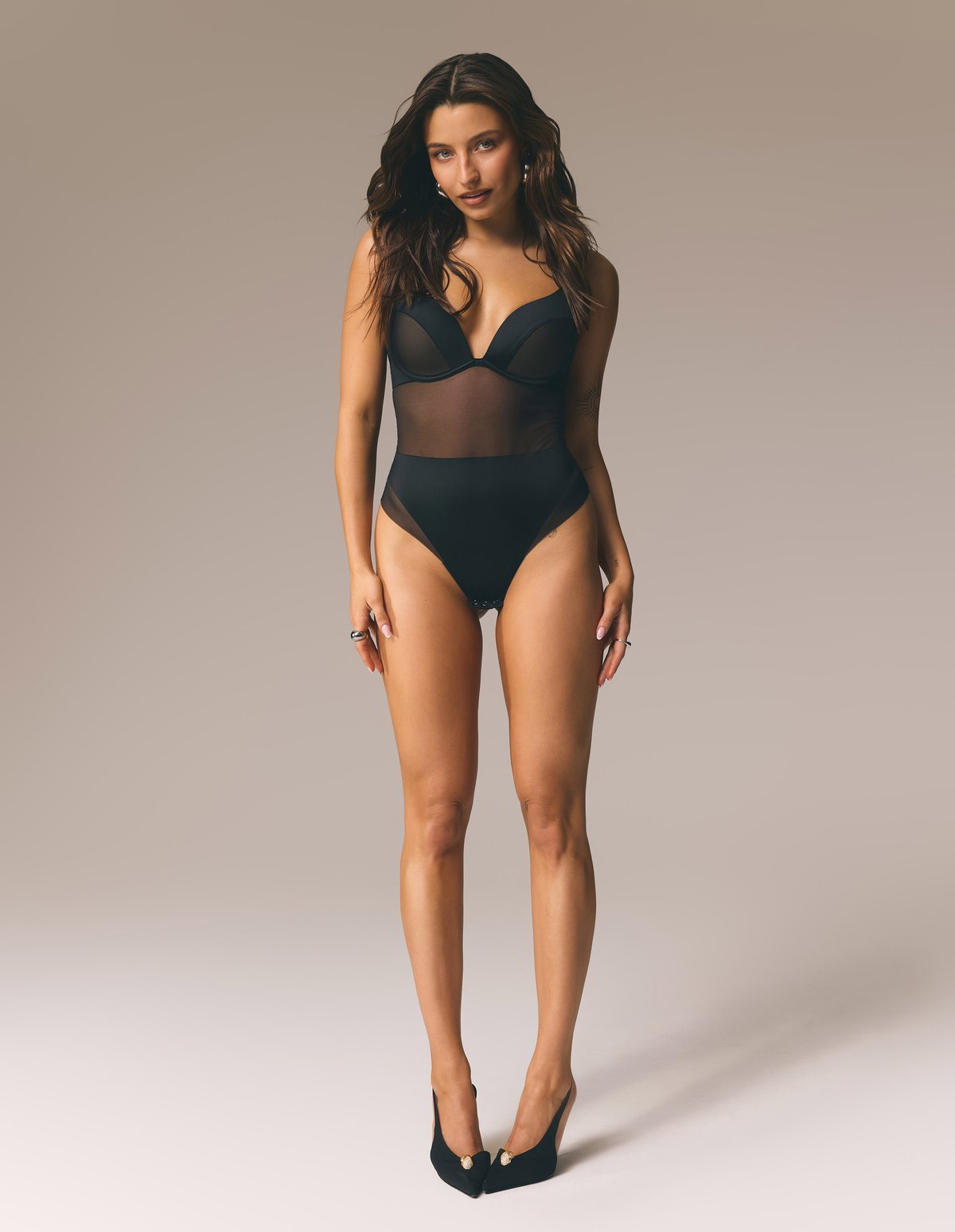 Czarne body SEDUCE Esotiq