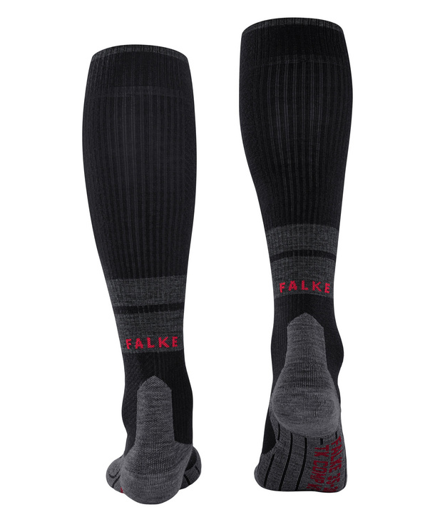 Detail van FALKE trekkingkniekousen op productfoto