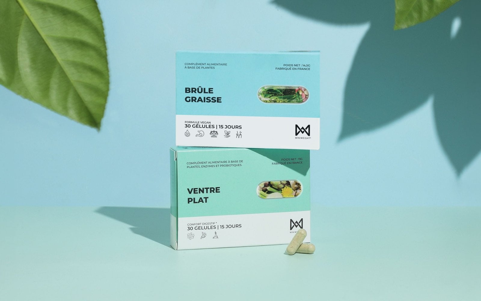 Pack Minceur Miniweight composé de produits de la gamme