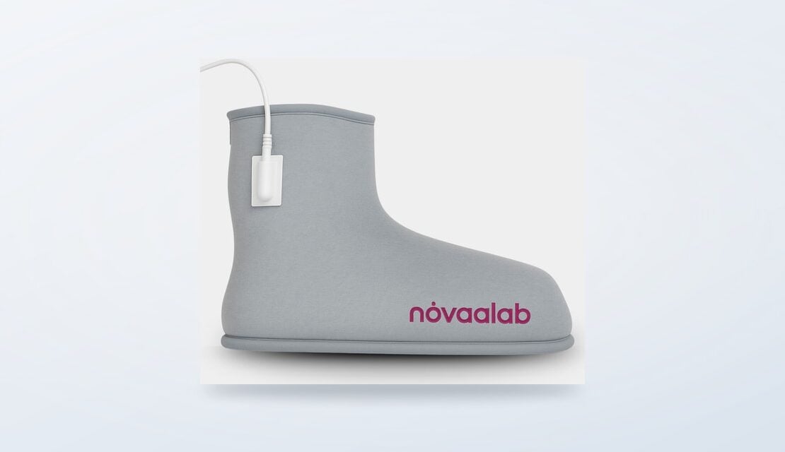 NOVAALAB LLC Light Boot shown as a full foot coverage device