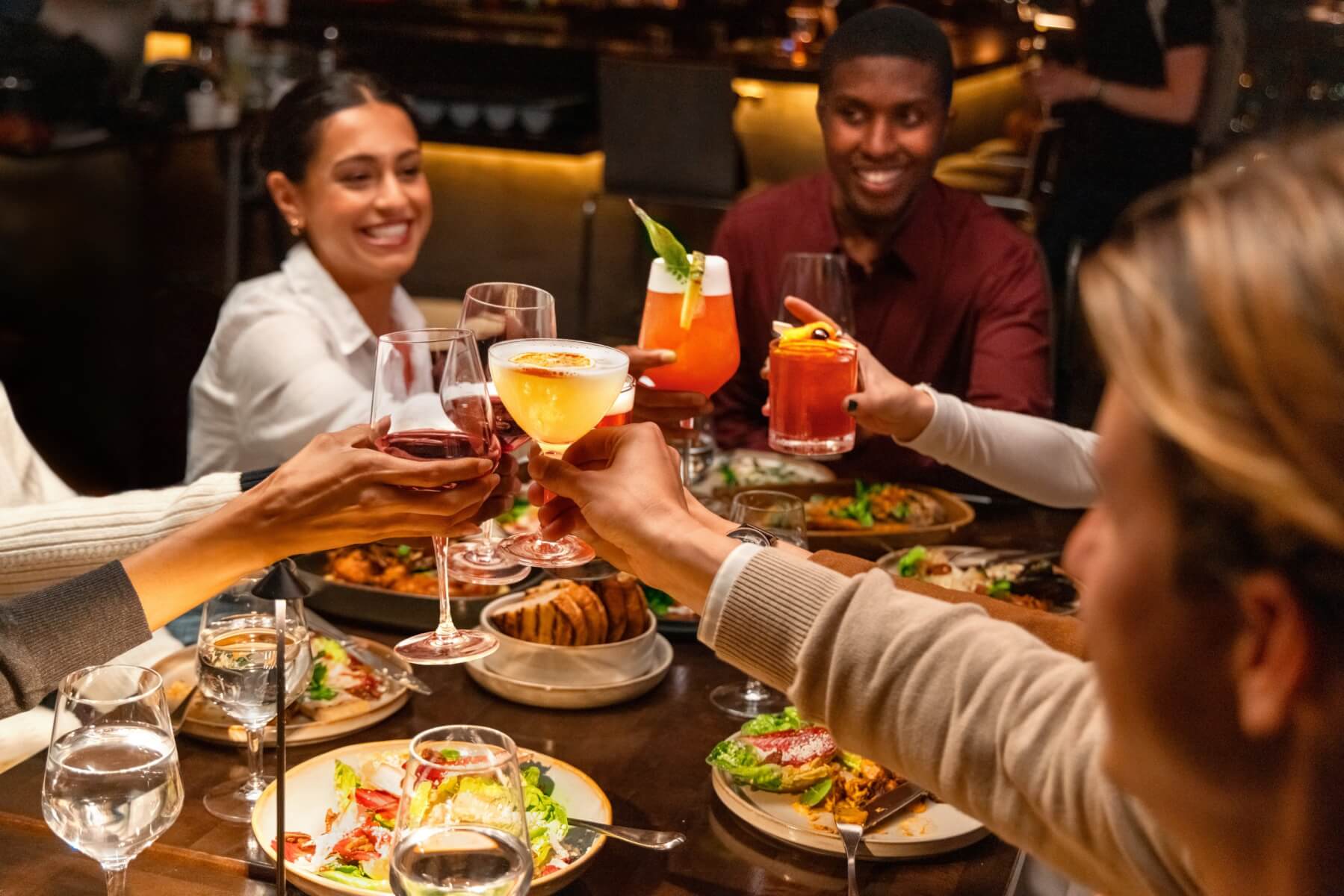 Evening dining at One World Observatory