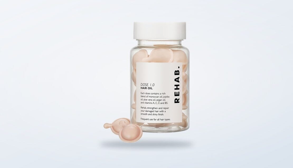 REHAB Dose 1.0 hair oil capsules