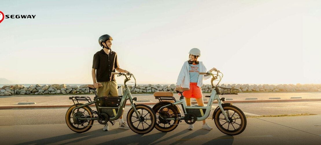 Segway electric bike lifestyle scene