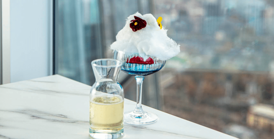 Food and drink served at The View from The Shard