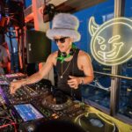 A DJ performing during an event at The View from The Shard