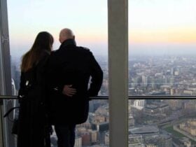 London skyline seen from The View from The Shard