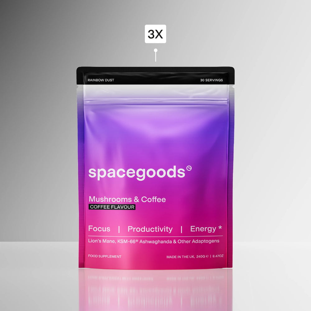 Rainbow Dust pouch in coffee flavour