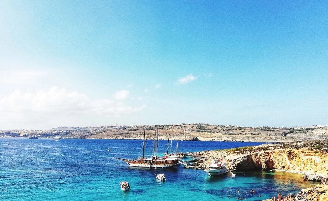 Malta coastal travel destination