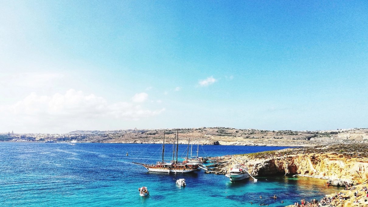 Malta coastal travel destination