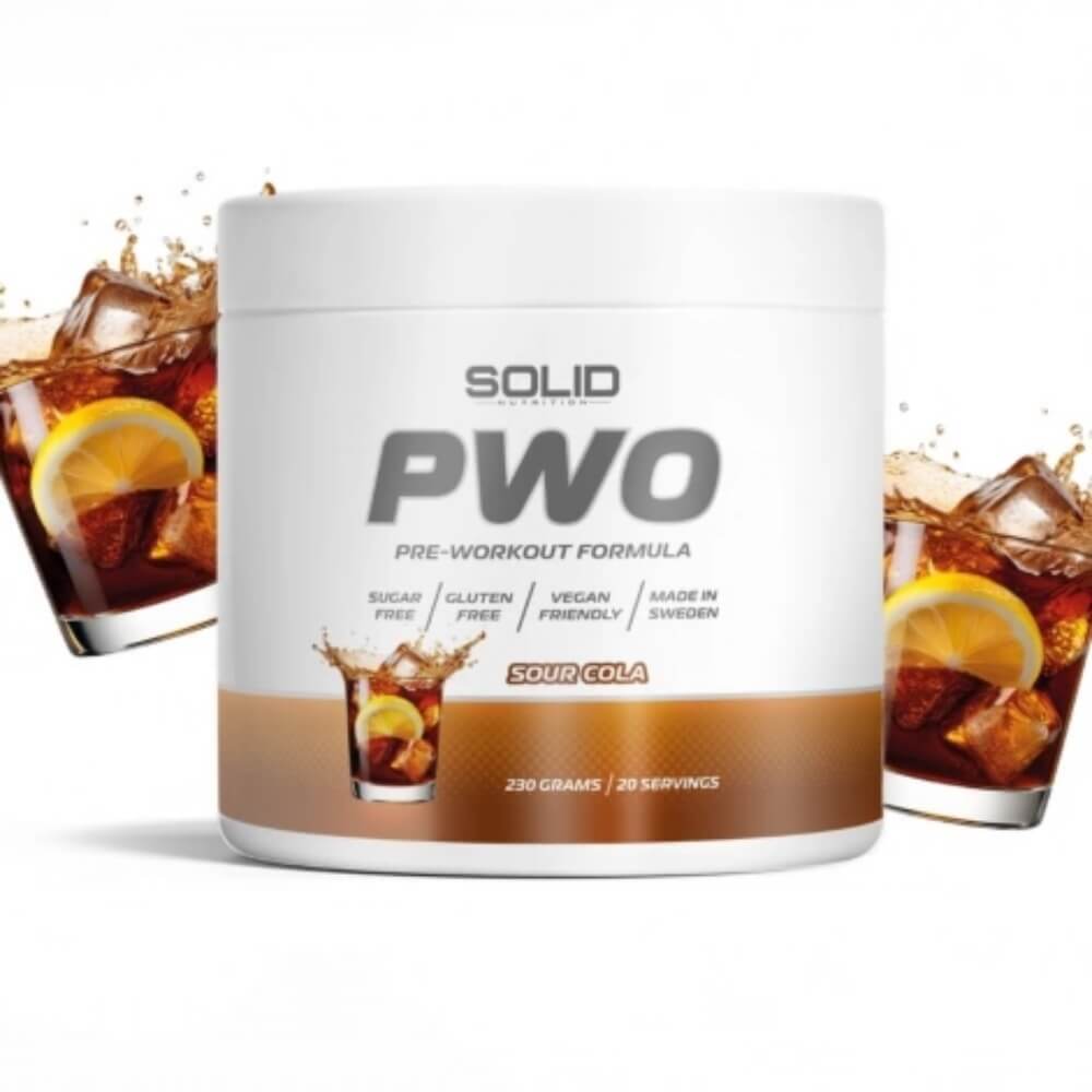 SOLID Nutrition PWO burk på produktbild