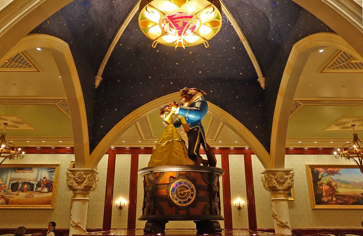 Be Our Guest dining room at Magic Kingdom
