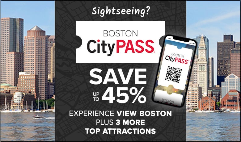 Boston cityscape in daylight