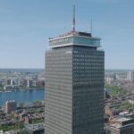 View Boston at the top of Prudential Tower overlooking the skyline