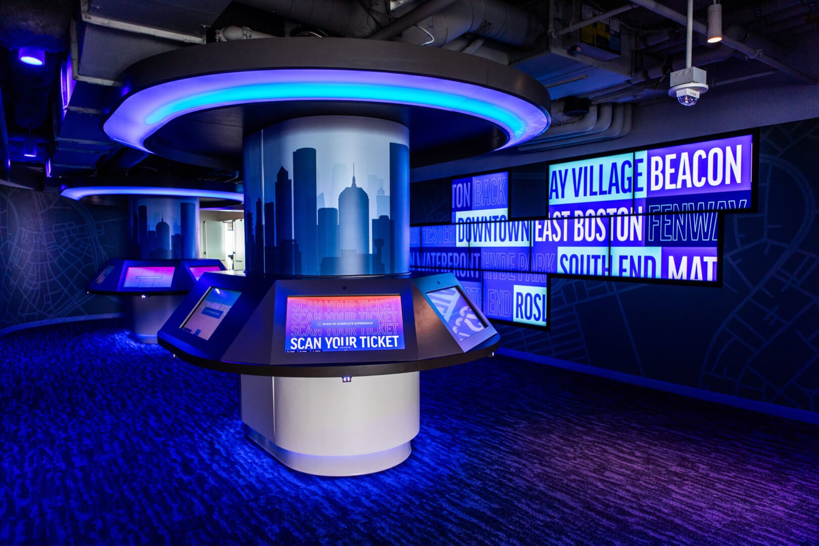 Rooftop event space at View Boston
